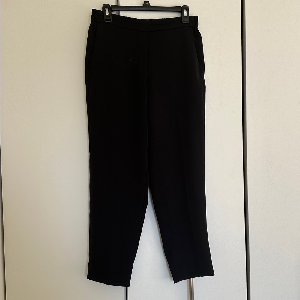 J. Crew Black Jamie Pants elastic waist